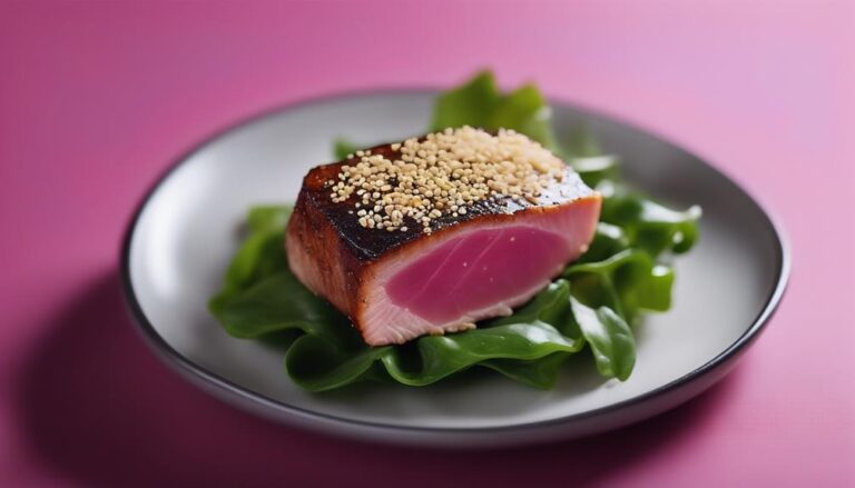 Sous Vide Seared Tuna With Sesame Seeds