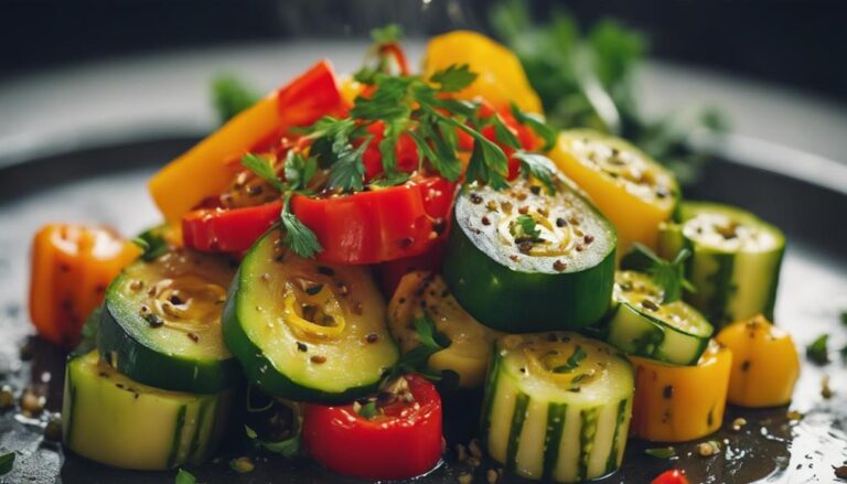 Sous Vide Zucchini and Bell Pepper Medley