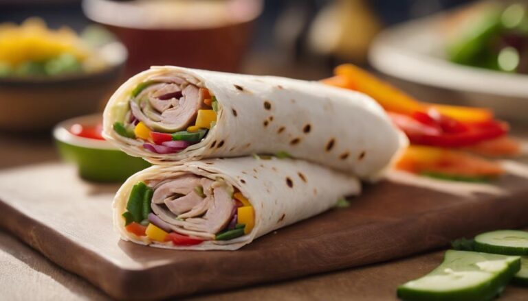 Sous Vide Turkey Breast Wrap With Whole Grain Tortilla