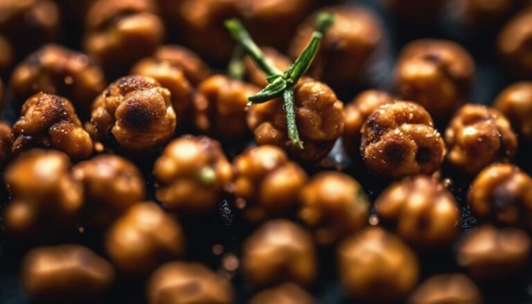 Sous Vide Spicy Roasted Chickpeas