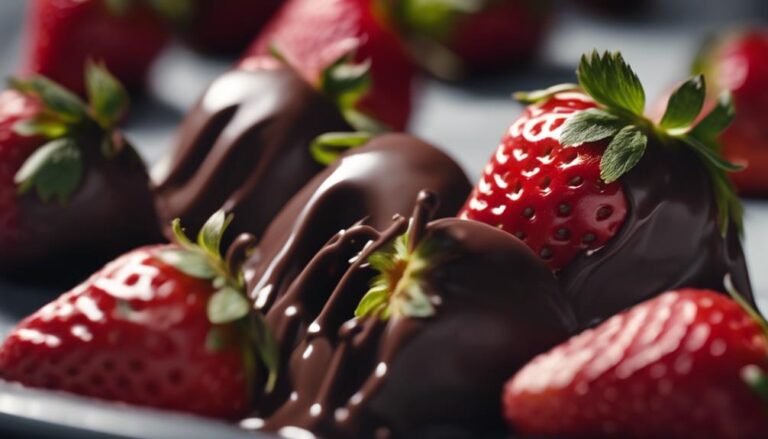 Sous Vide Chocolate Dipped Strawberries