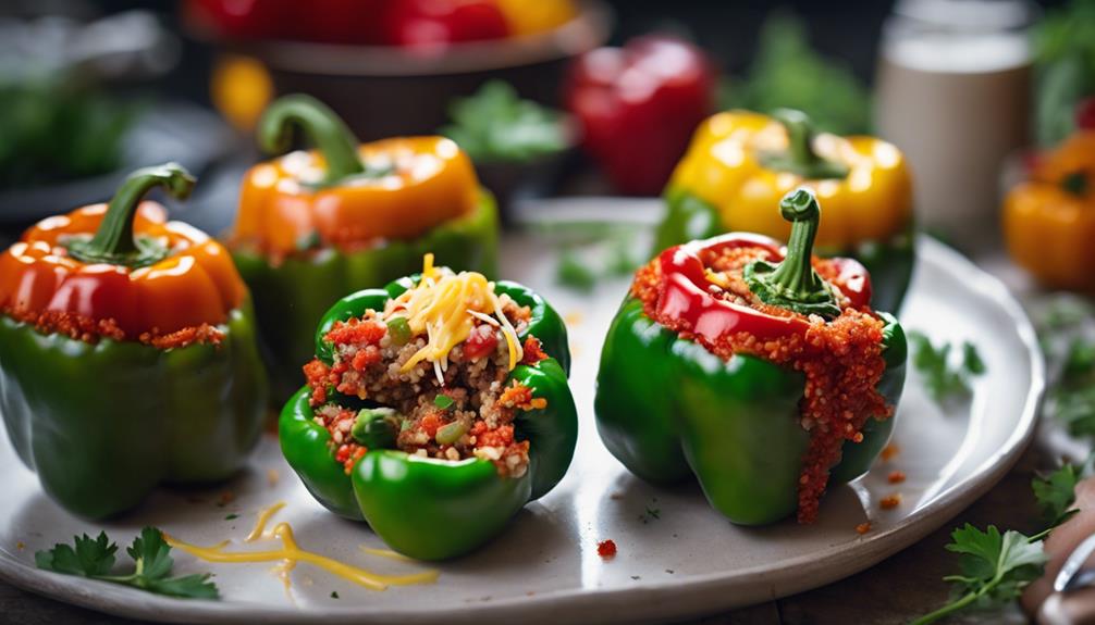 delicious stuffed bell peppers