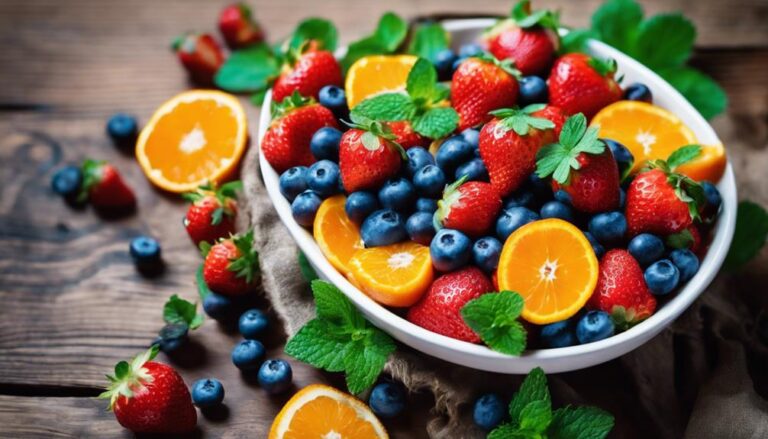 Fresh Fruit Medley With Mint