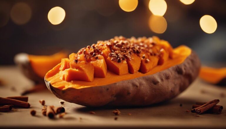 Baked Sweet Potato With Cinnamon