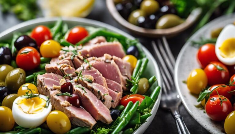 Sous Vide Tuna Nicoise Salad