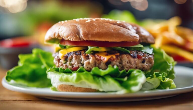 Sous Vide Turkey Burgers on Lettuce Wraps