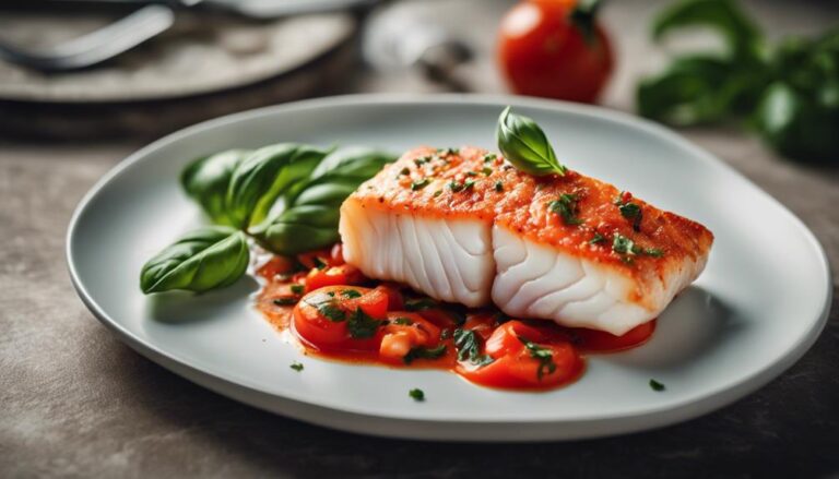 Sous Vide Tomato Basil Cod