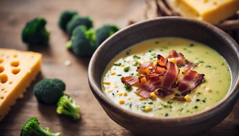 Sous Vide Broccoli and Cheddar Soup