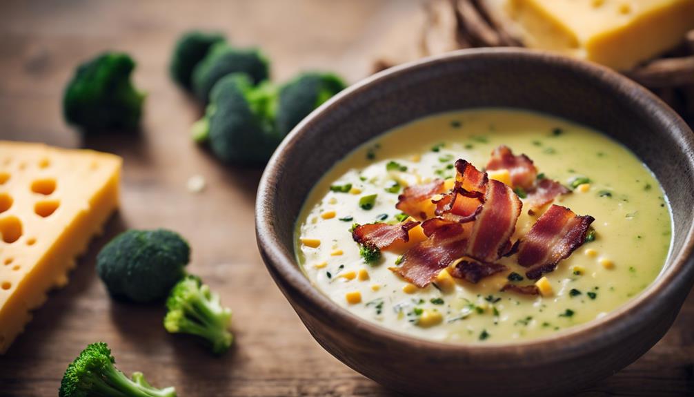 deliciously creamy broccoli soup