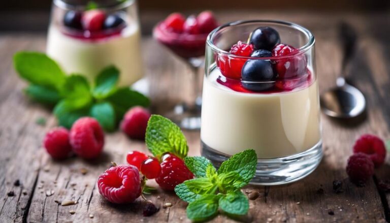 Sous Vide Vanilla Panna Cotta