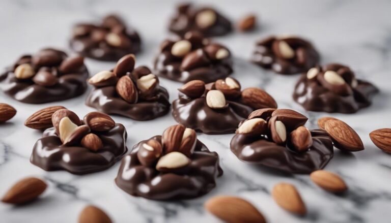 Satisfying Dark Chocolate Almond Clusters