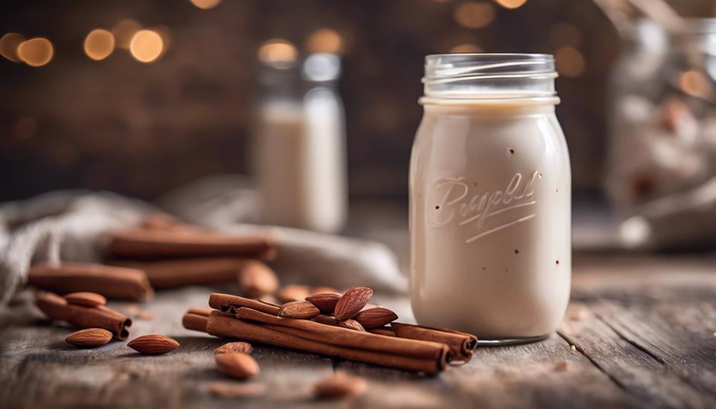 deliciously spiced almond beverage