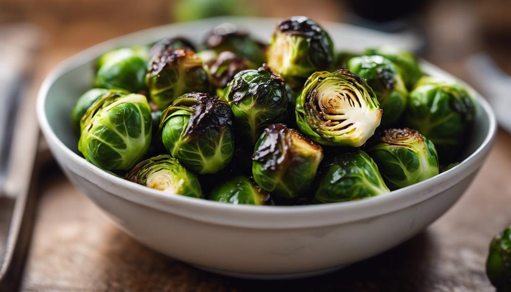 deliciously tender brussel sprouts