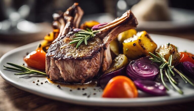 Sous Vide Lamb Chops With Rosemary