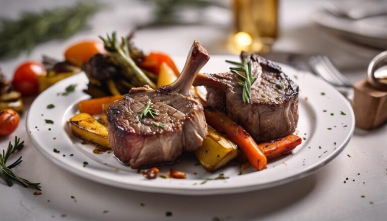 Sous Vide Lamb Chops With Rosemary