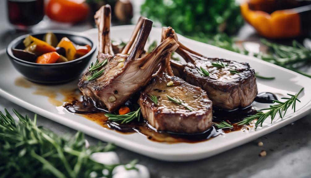 deliciously tender rosemary infused lamb