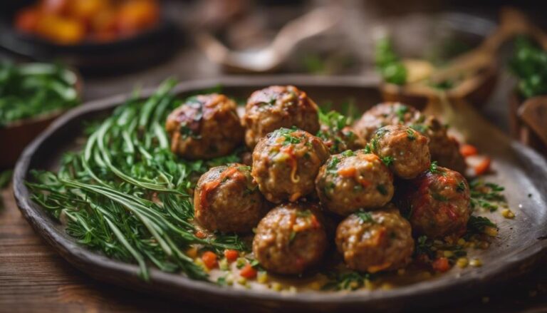 Sous Vide Turkey and Vegetable Meatballs