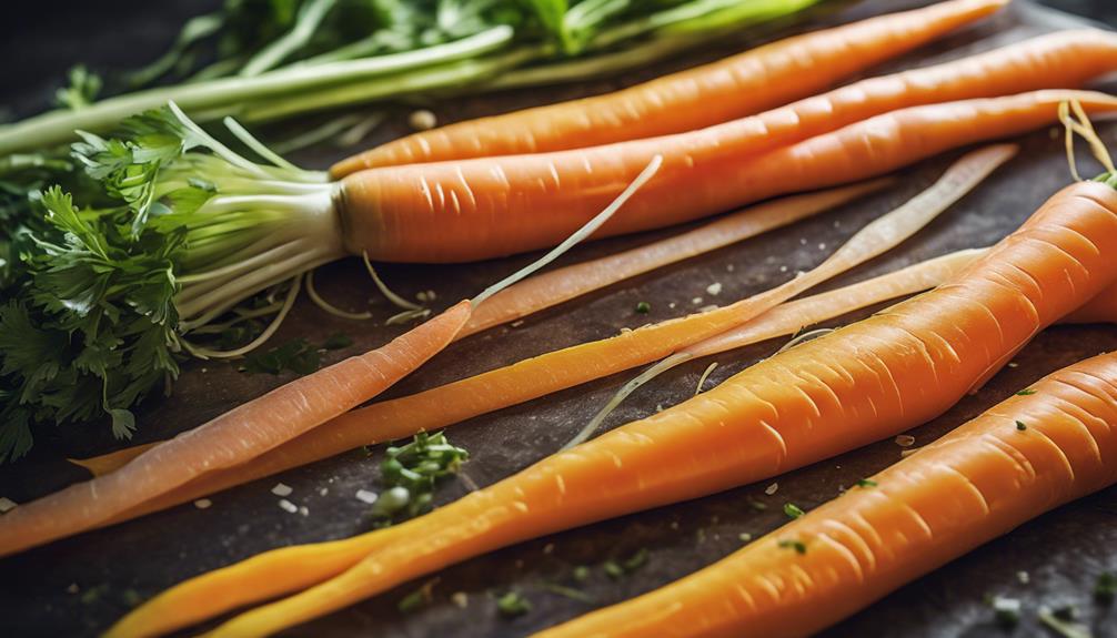 different types of carrots