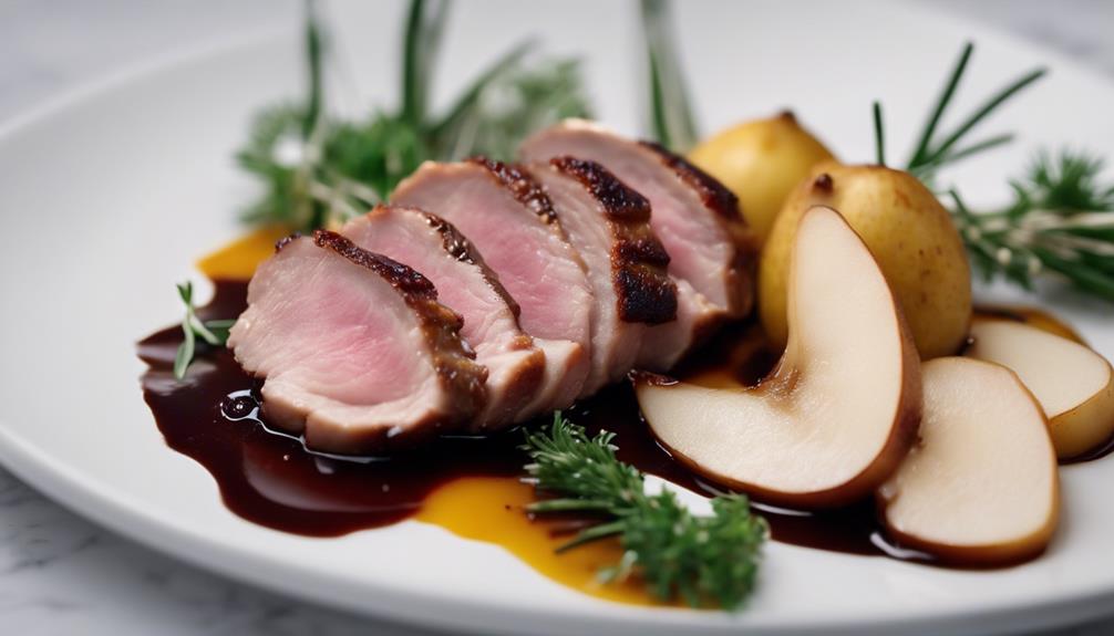 duck breast taste evolution