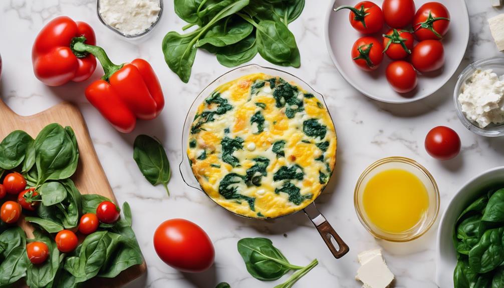 egg white frittata ingredients