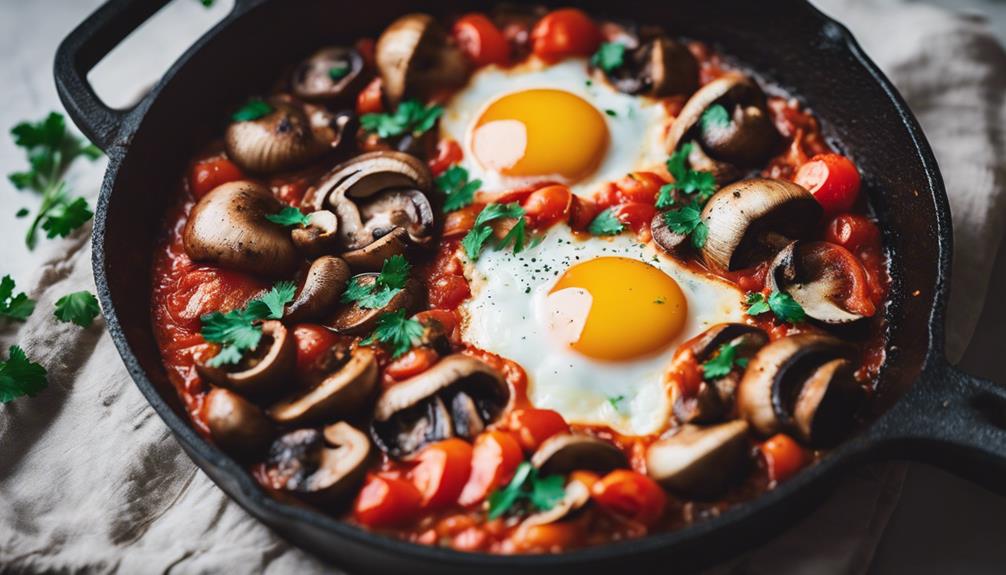 eggs in spicy tomato