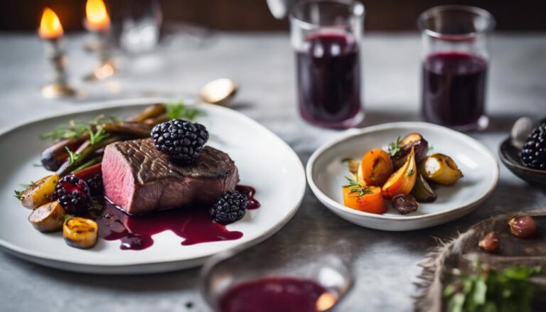 Sous Vide Venison With Blackberry Compote