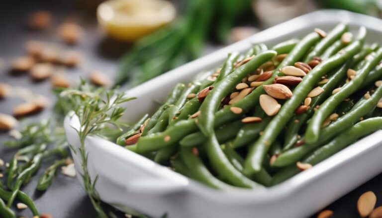 Sous Vide Green Bean Almondine