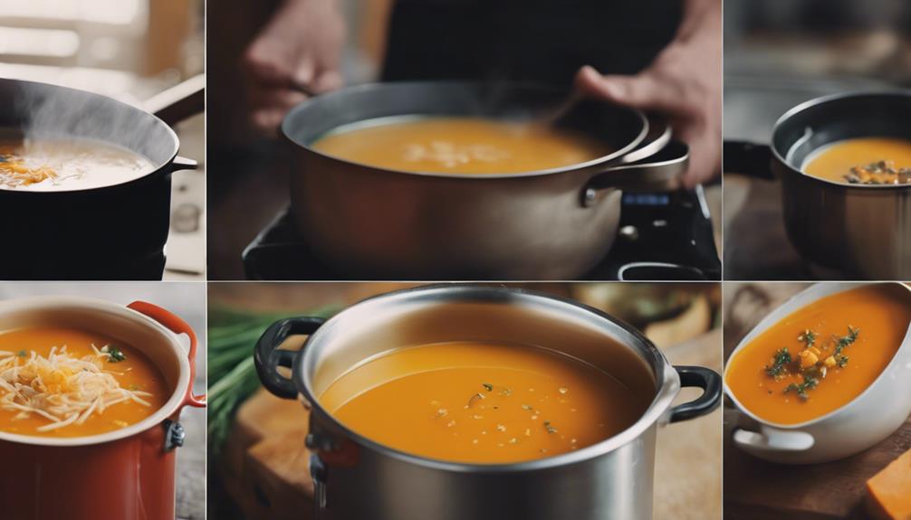 evolution of soup recipes