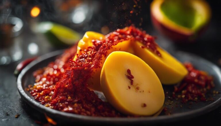 Sous Vide Mango With Chili and Lime