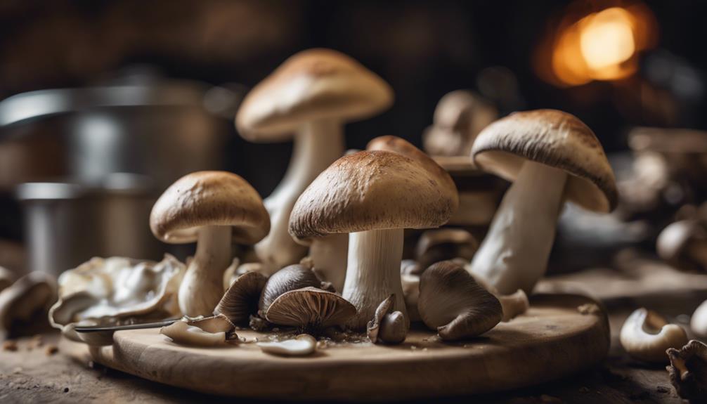 exploring different mushroom types