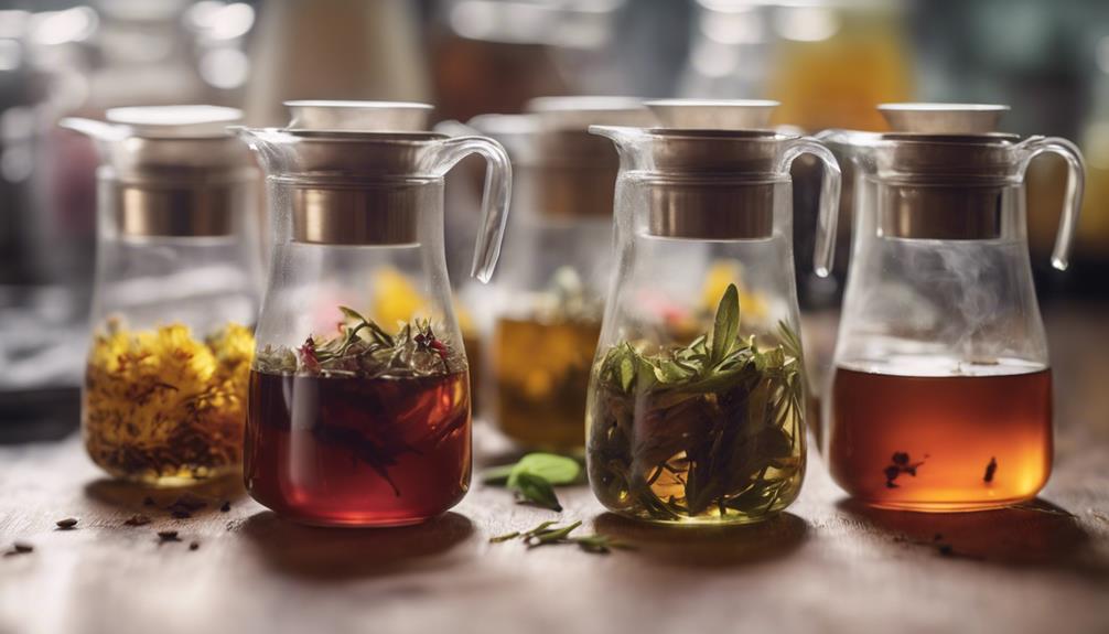 exploring diverse tea options