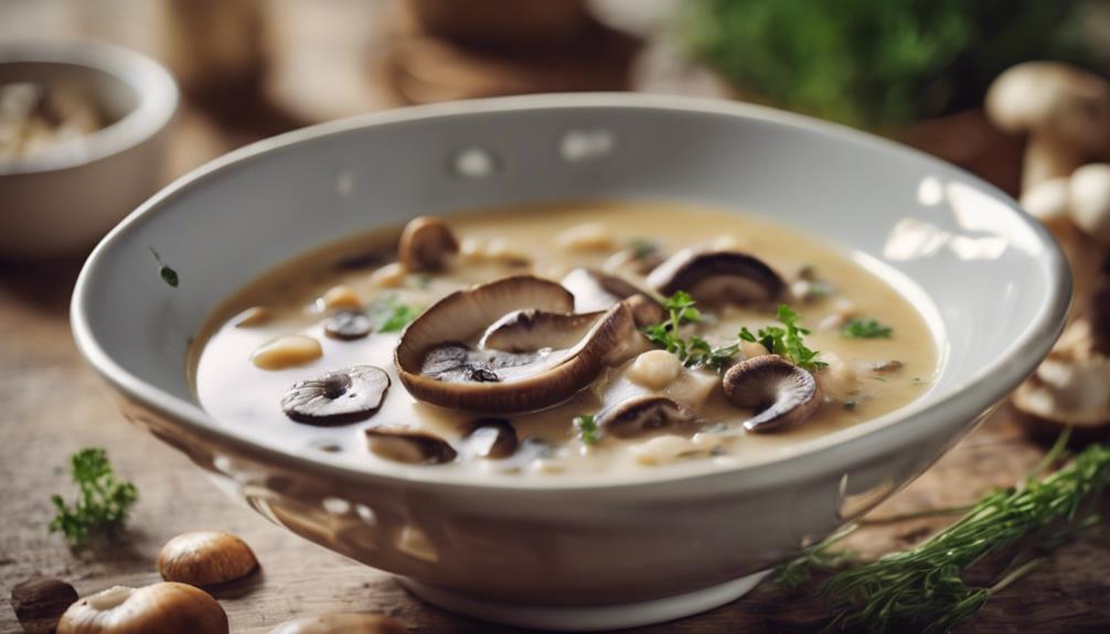 exploring mushroom soup recipes