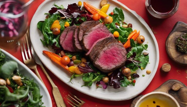 Sous Vide Paleo Venison Steak Salad