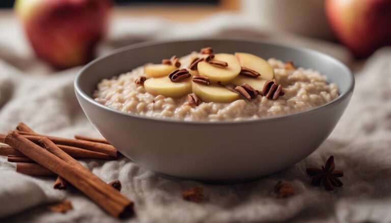 Sous Vide Apple Cinnamon Oatmeal