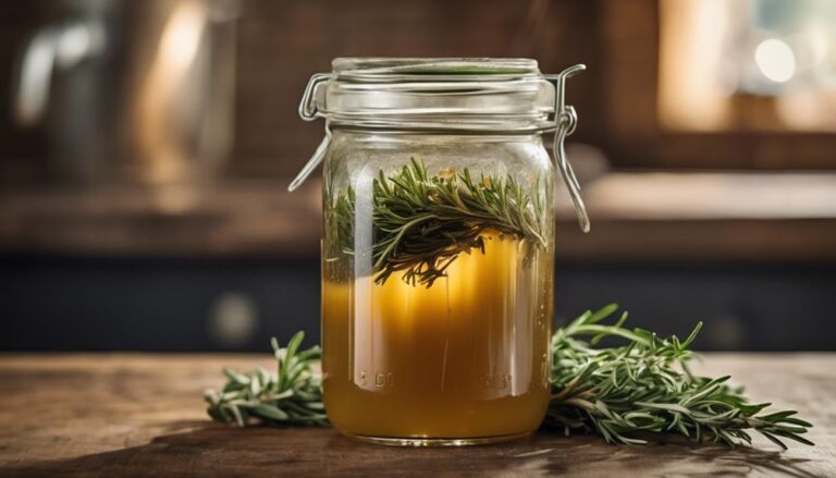 Sous Vide Infused Bone Broth With Herbs