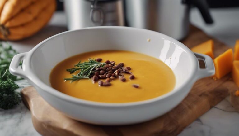 Sous Vide Butternut Squash Soup