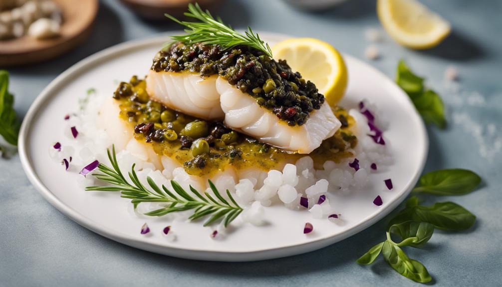 flavorful cod with spices