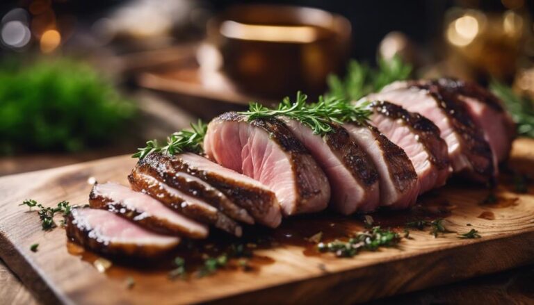 Sous Vide Duck Breast With Thyme