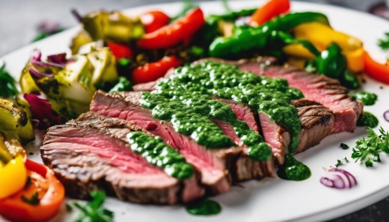 Sous Vide Flank Steak With Chimichurri