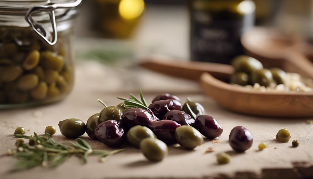 flavorful ingredients for tapenade