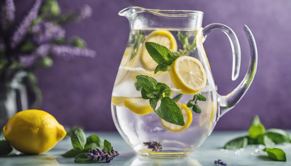 flavorful lemon water options