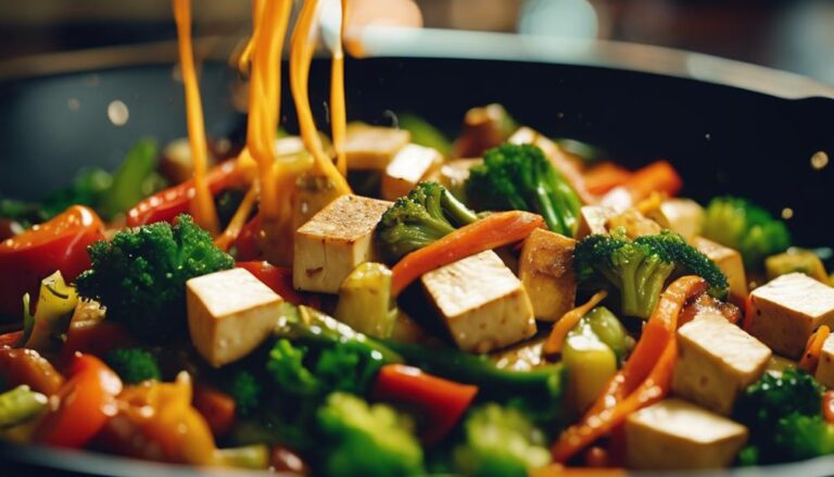 Sous Vide Vegetable Stir-Fry With Tofu