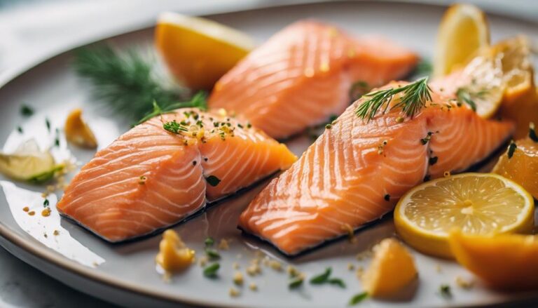 Sous Vide Citrus Infused Salmon Filets