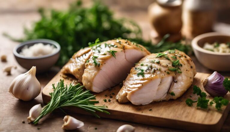 Sous Vide Garlic Herb Chicken Breast