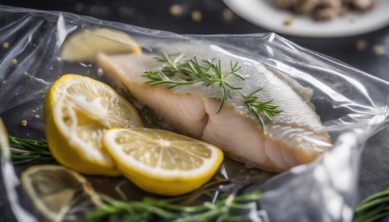 Sous Vide Lemon Garlic Tilapia