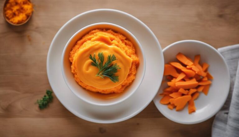 Sous Vide Carrot and Ginger Puree