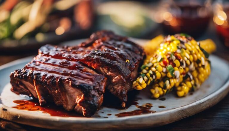 Sous Vide Ribs With Spicy BBQ Glaze