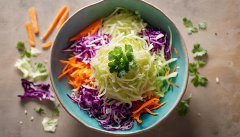 Sous Vide Asian Style Cabbage Slaw