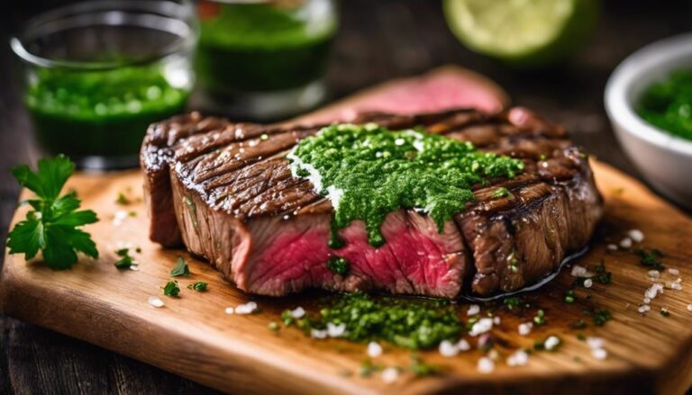 Sous Vide Steak With Chimichurri Sauce