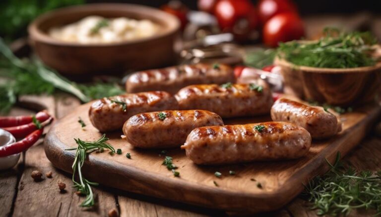 Sous Vide Turkey Breakfast Sausages